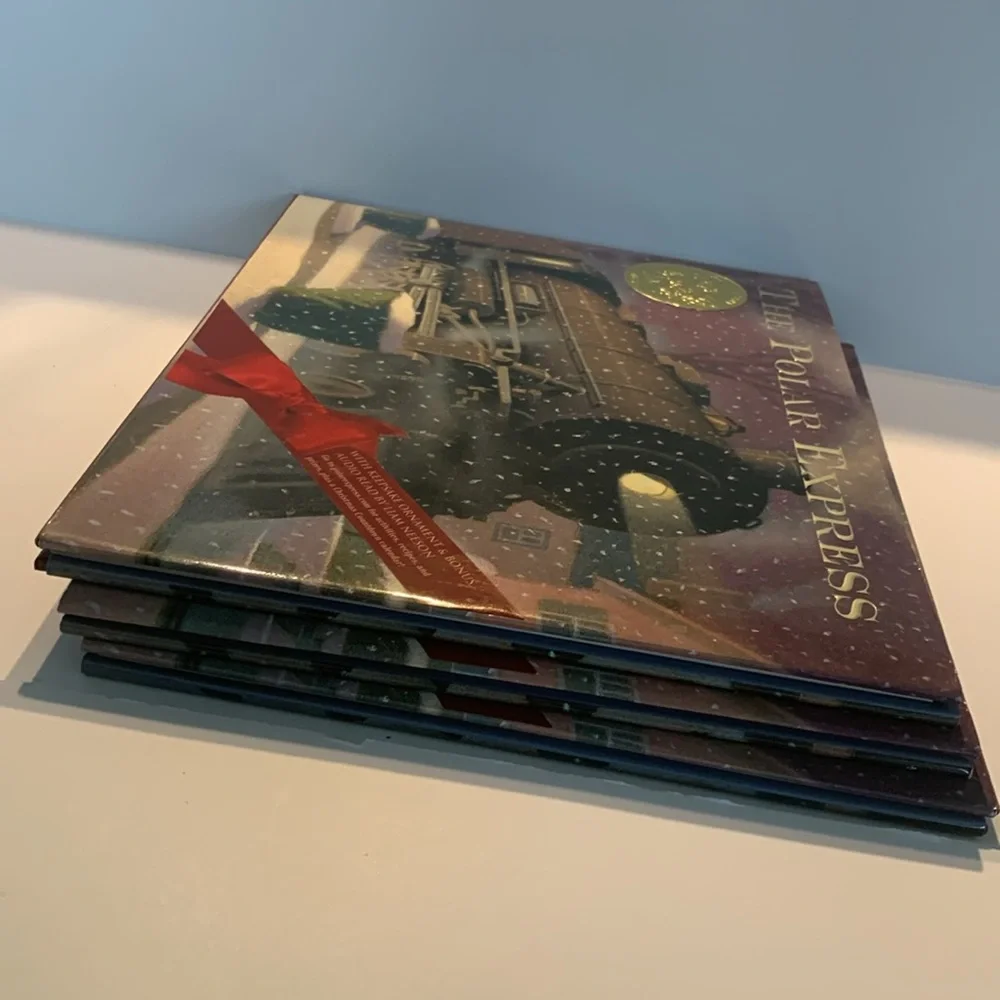 The Polar Express 30th Anniversary Edition Hardcover Book